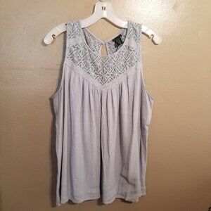 Torrid Blue Dress Tank Top, Plus Size 2X